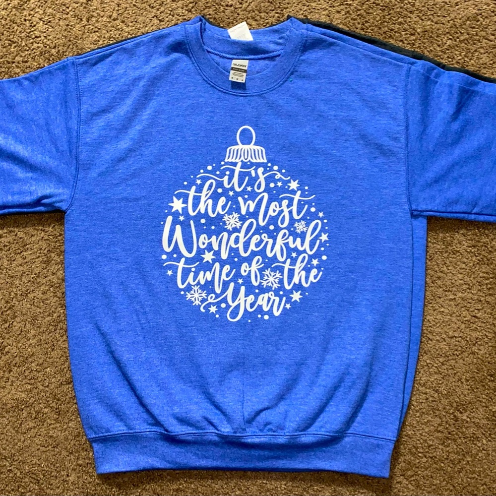 🆕Most Wonderful Time of the Year Crewneck Gildan Unisex Medium